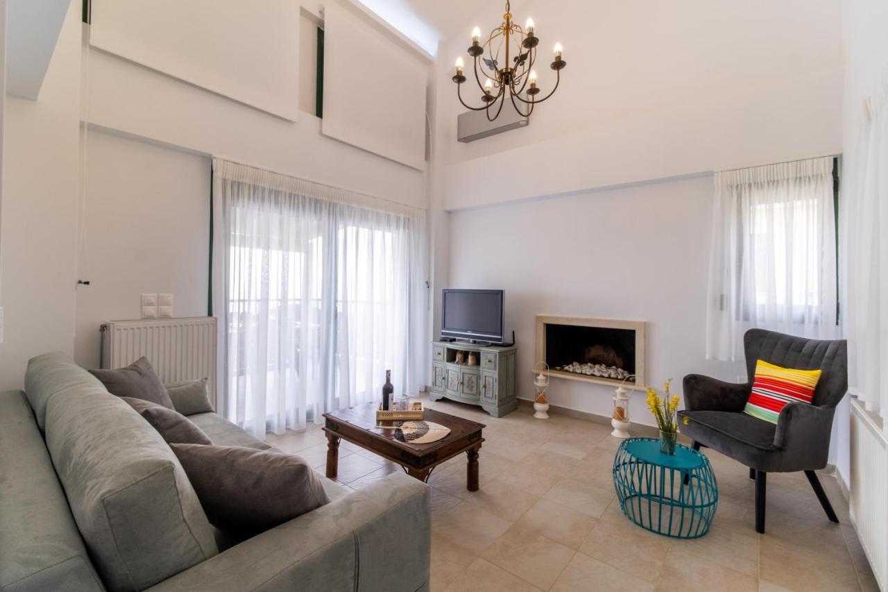 Sapphire Blue Villa Kalamítsi 外观 照片